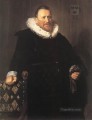 ニコラエス・ウテルシュ・ファン・デル・メールの肖像画 オランダ黄金時代のフランス・ハルス